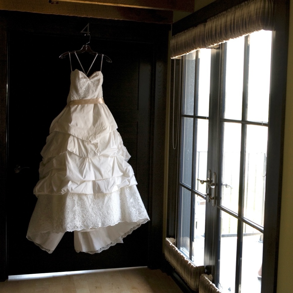 Jasmine Haute Couture handwoven silk bridal dress